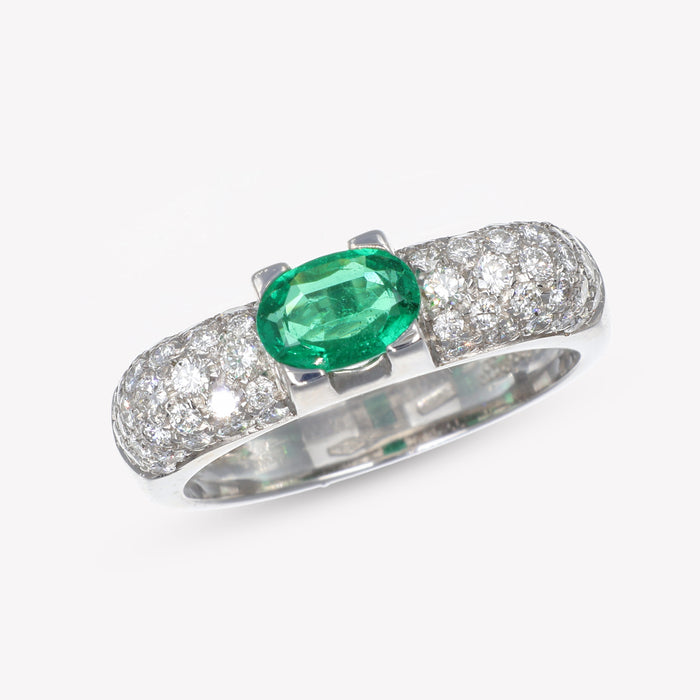 Anello Scintillio Verde